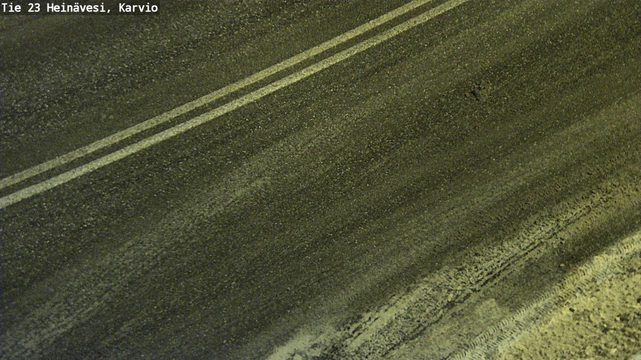 Weather Camera Image Road 23 Heinävesi, Karvio, Heinävesi, Pohjois-Karjala