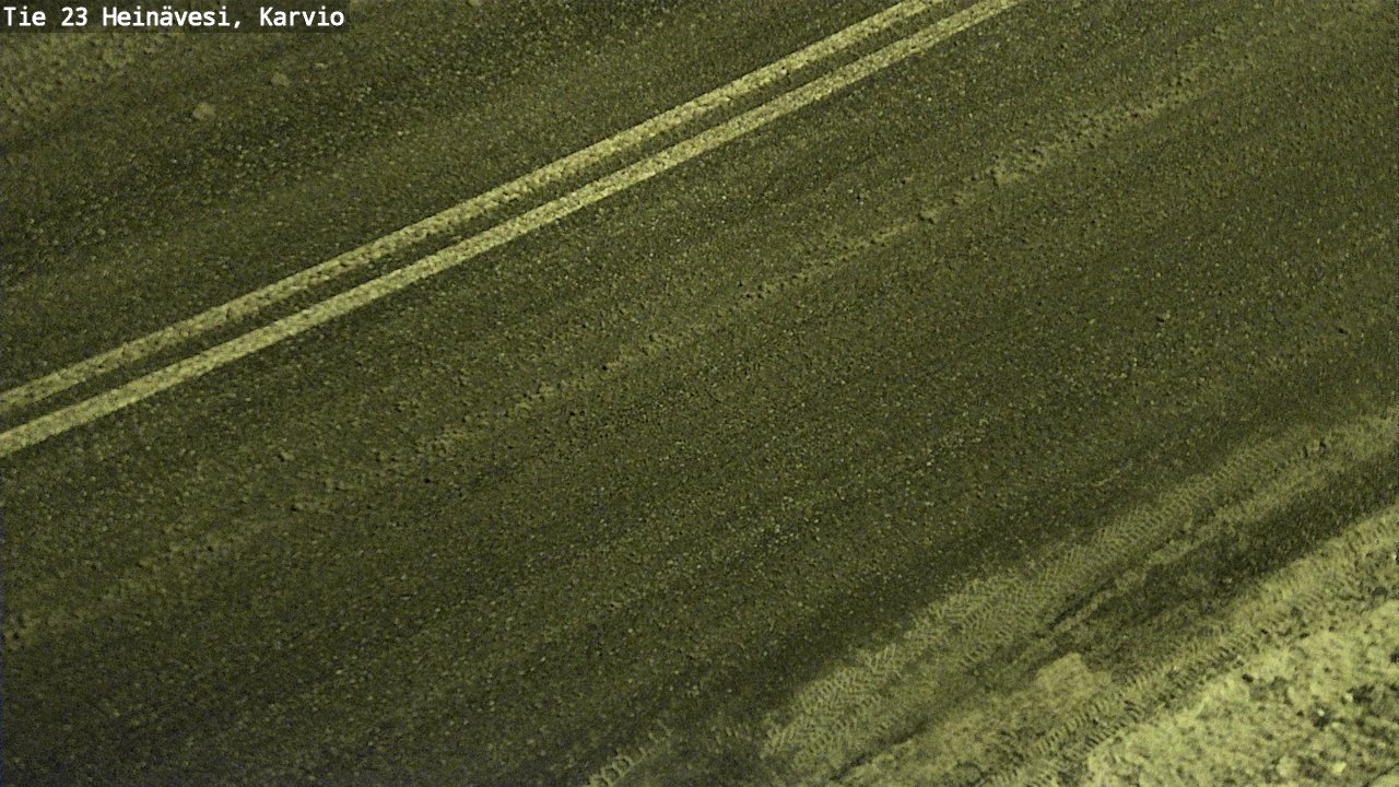 Weather Camera Image Road 23 Heinävesi, Karvio, Heinävesi, Pohjois-Karjala
