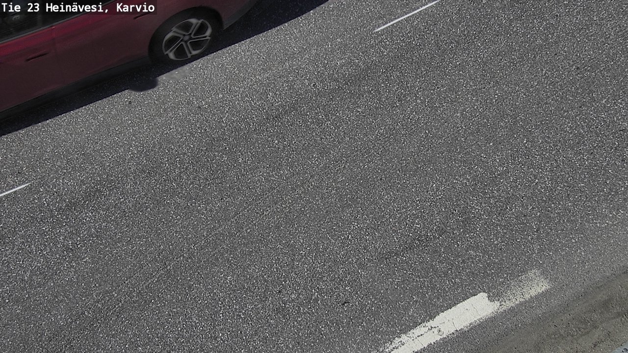 Weather Camera Image Road 23 Heinävesi, Karvio, Heinävesi, Pohjois-Karjala