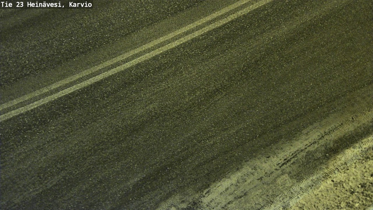 Weather Camera Image Road 23 Heinävesi, Karvio, Heinävesi, Pohjois-Karjala