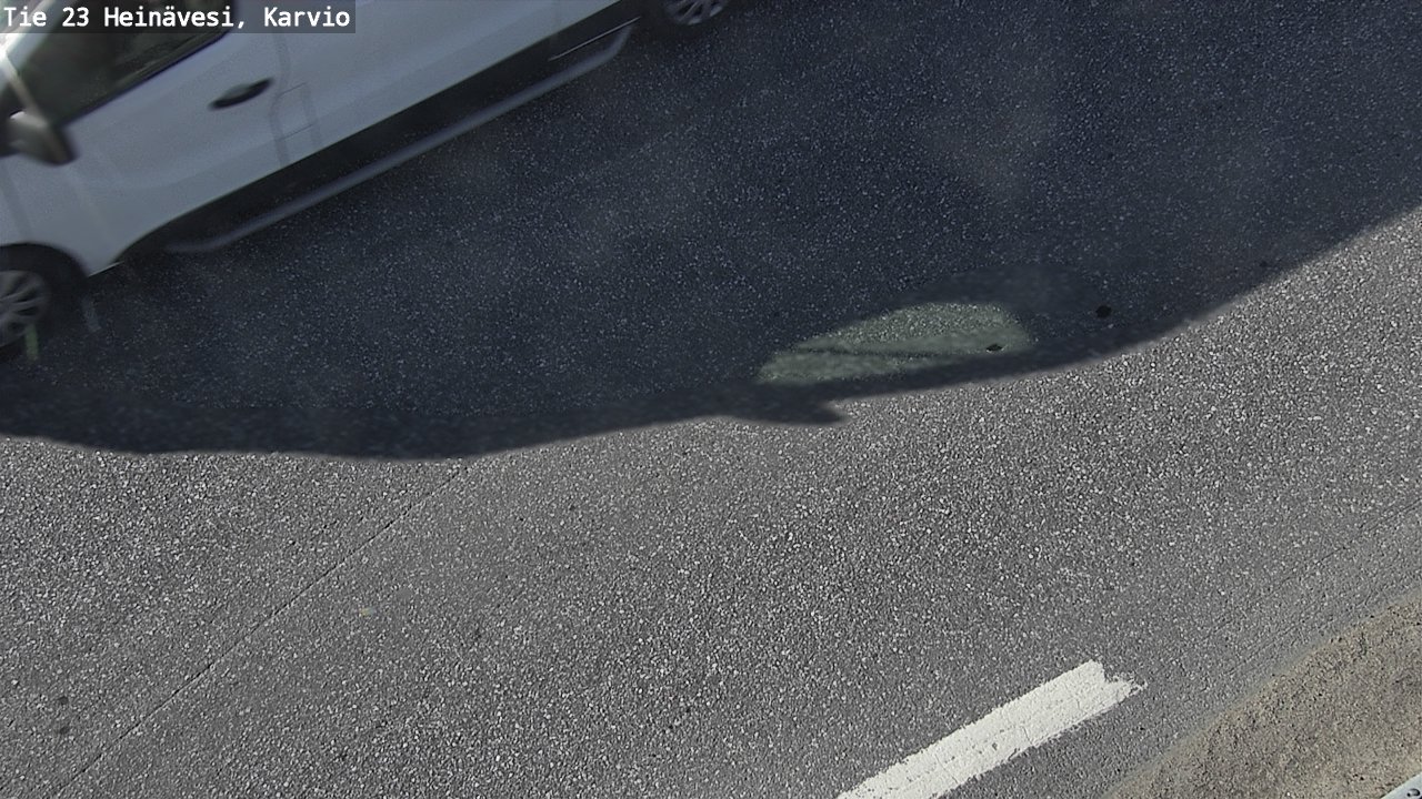 Weather Camera Image Väg 23 Heinävesi, Karvio, Heinävesi, Pohjois-Karjala