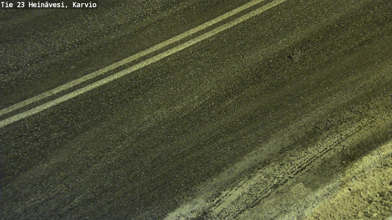 Weather Camera Image Road 23 Heinävesi, Karvio, Heinävesi, Pohjois-Karjala