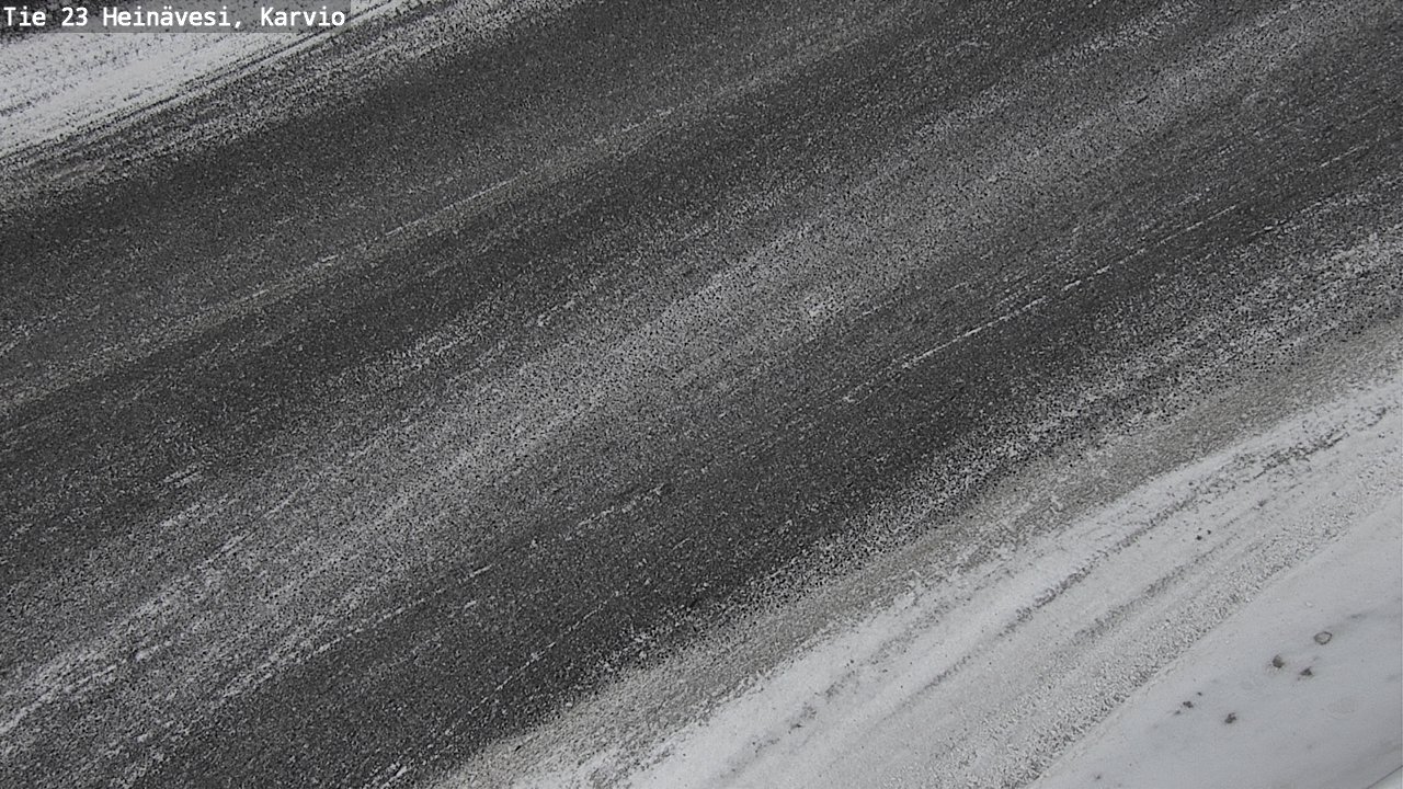 Weather Camera Image Road 23 Heinävesi, Karvio, Heinävesi, Pohjois-Karjala