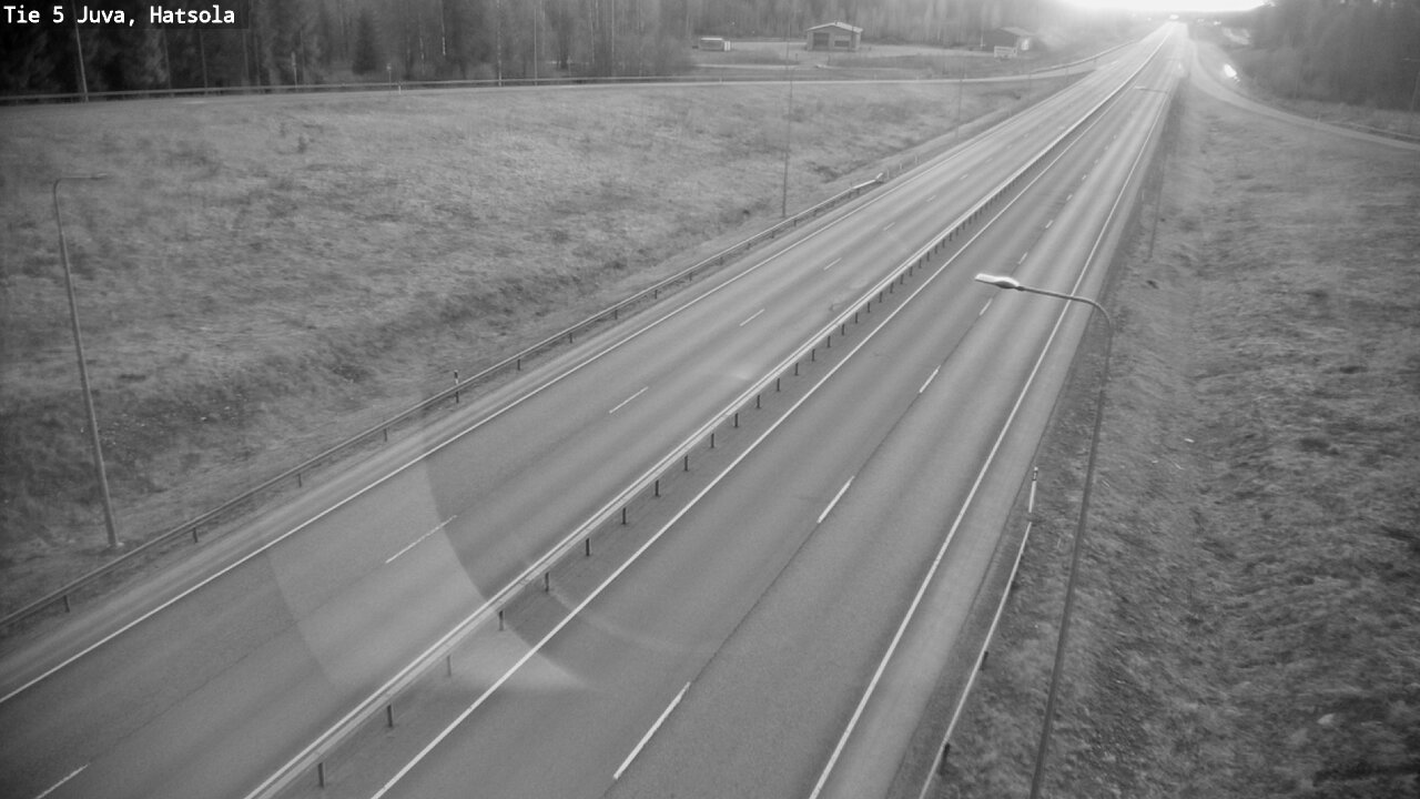 Weather Camera Image Road 5 Juva, Hatsola, Juva, Etelä-Savo