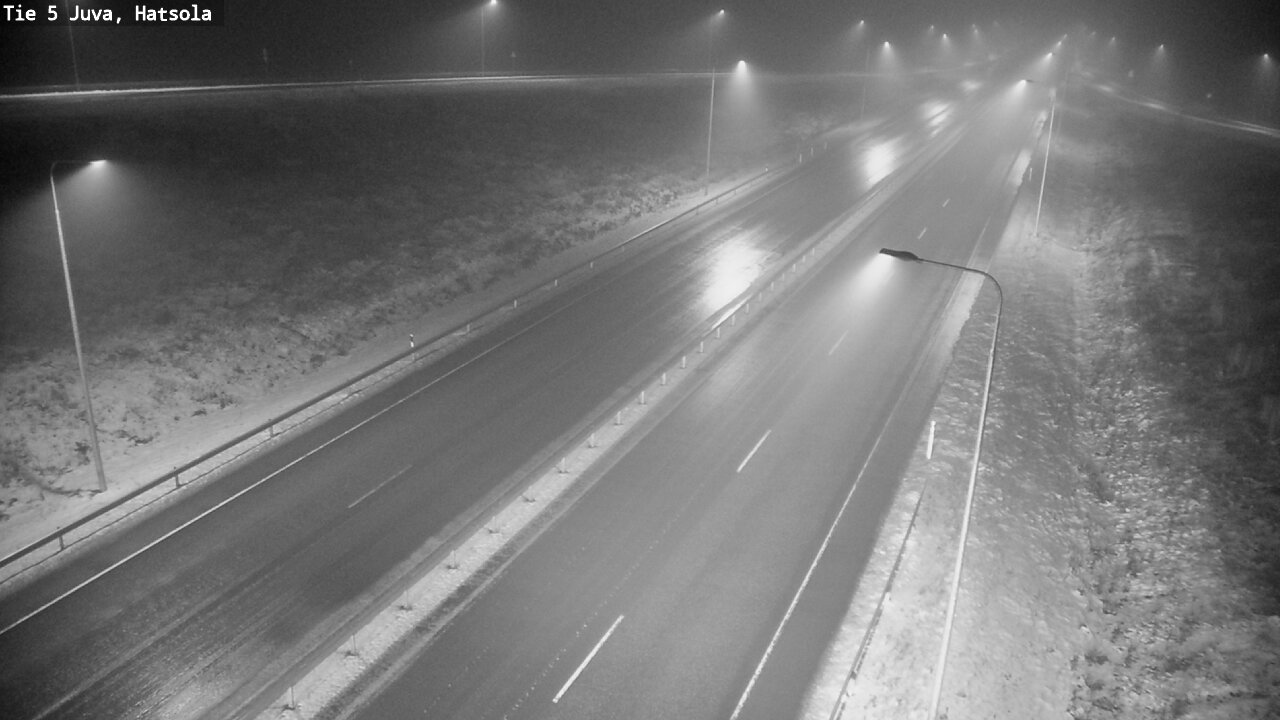 Weather Camera Image Väg 5 Juva, Hatsola, Juva, Etelä-Savo