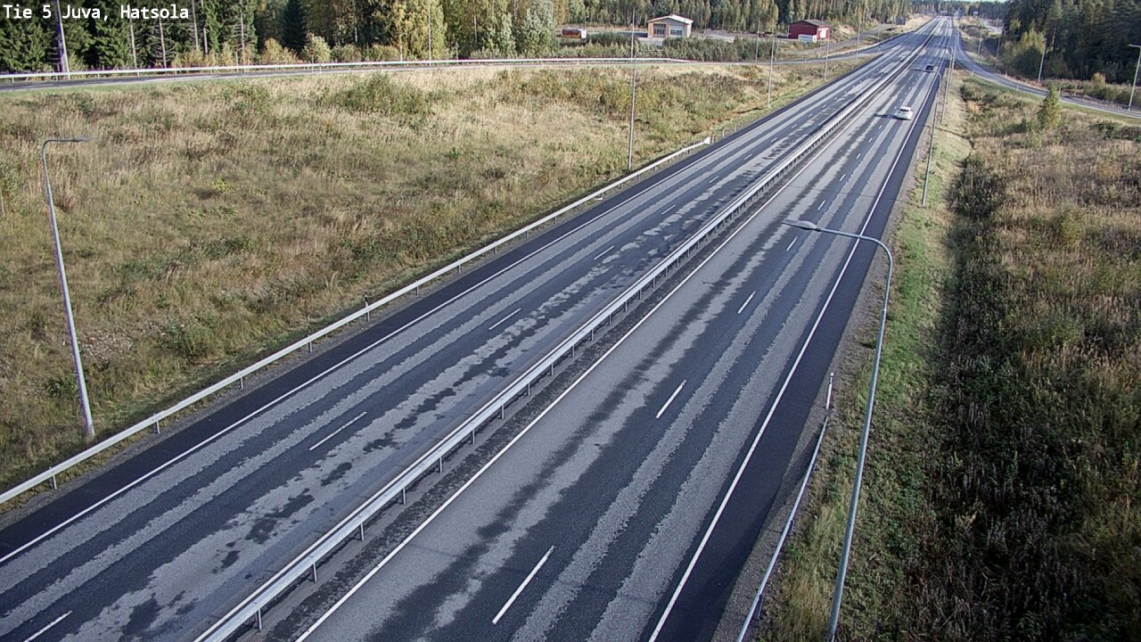 Weather Camera Image Road 5 Juva, Hatsola, Juva, Etelä-Savo