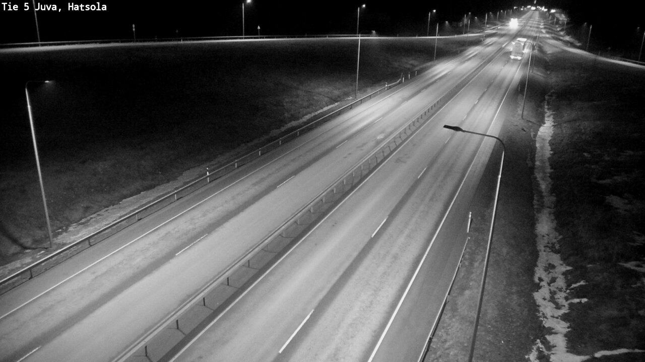 Weather Camera Image Väg 5 Juva, Hatsola, Juva, Etelä-Savo