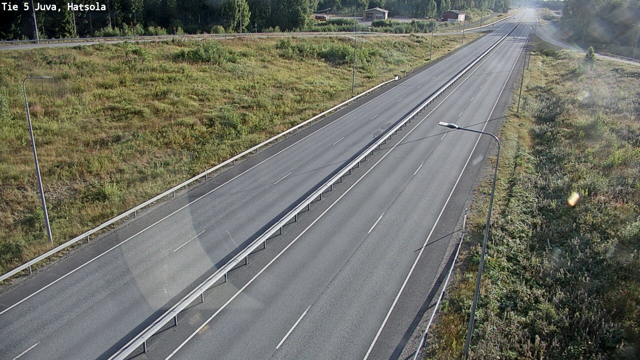 Weather Camera Image Road 5 Juva, Hatsola, Juva, Etelä-Savo
