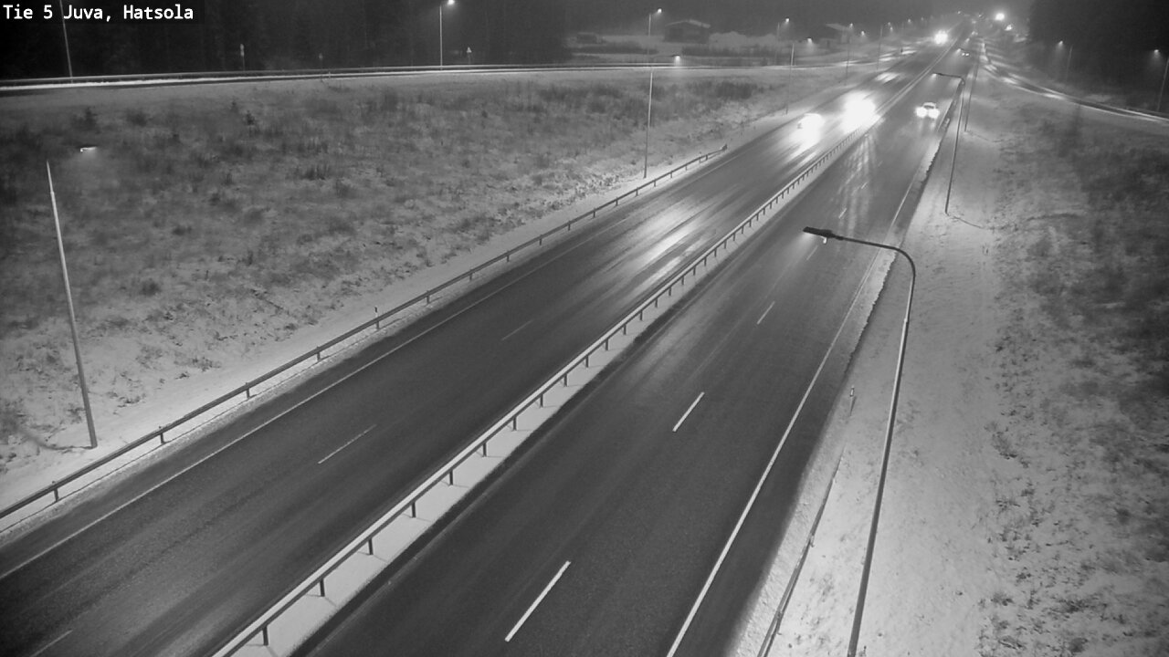 Weather Camera Image Väg 5 Juva, Hatsola, Juva, Etelä-Savo