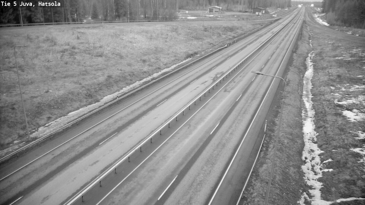 Weather Camera Image Road 5 Juva, Hatsola, Juva, Etelä-Savo