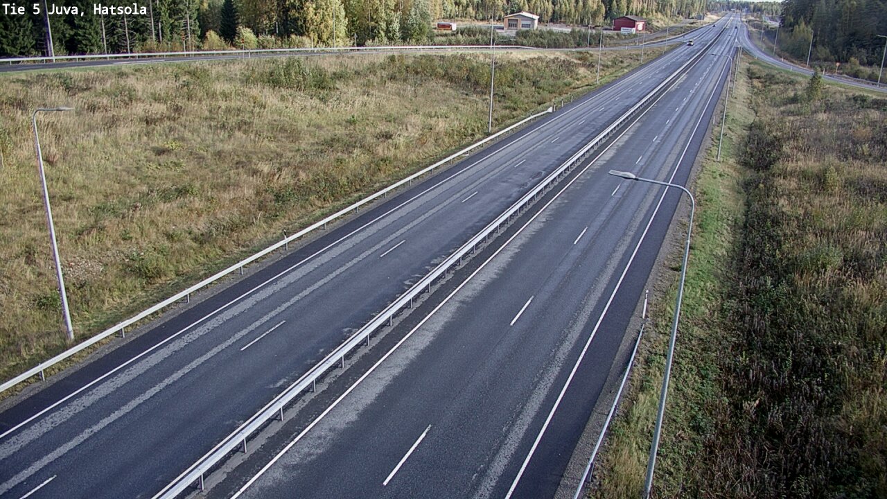 Weather Camera Image Road 5 Juva, Hatsola, Juva, Etelä-Savo
