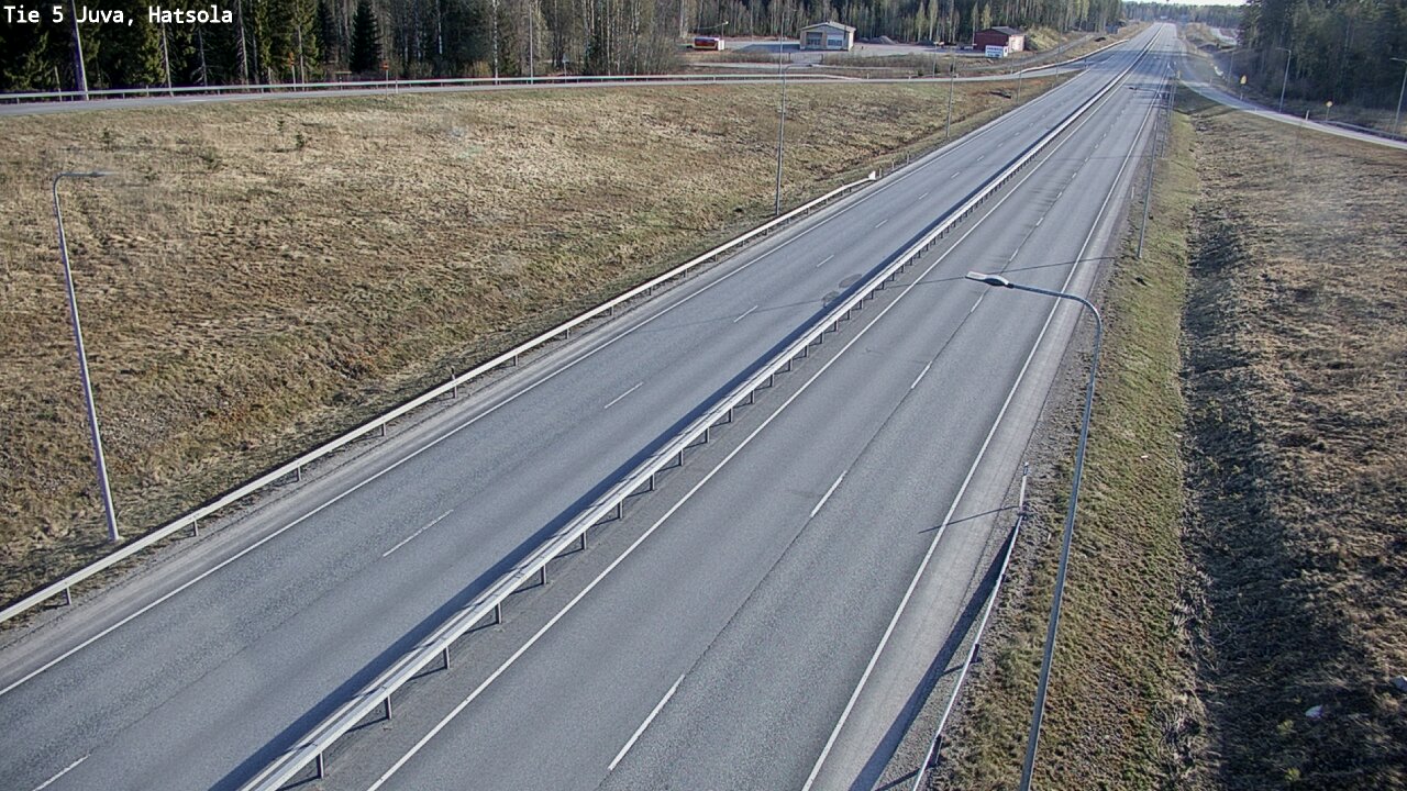 Weather Camera Image Road 5 Juva, Hatsola, Juva, Etelä-Savo