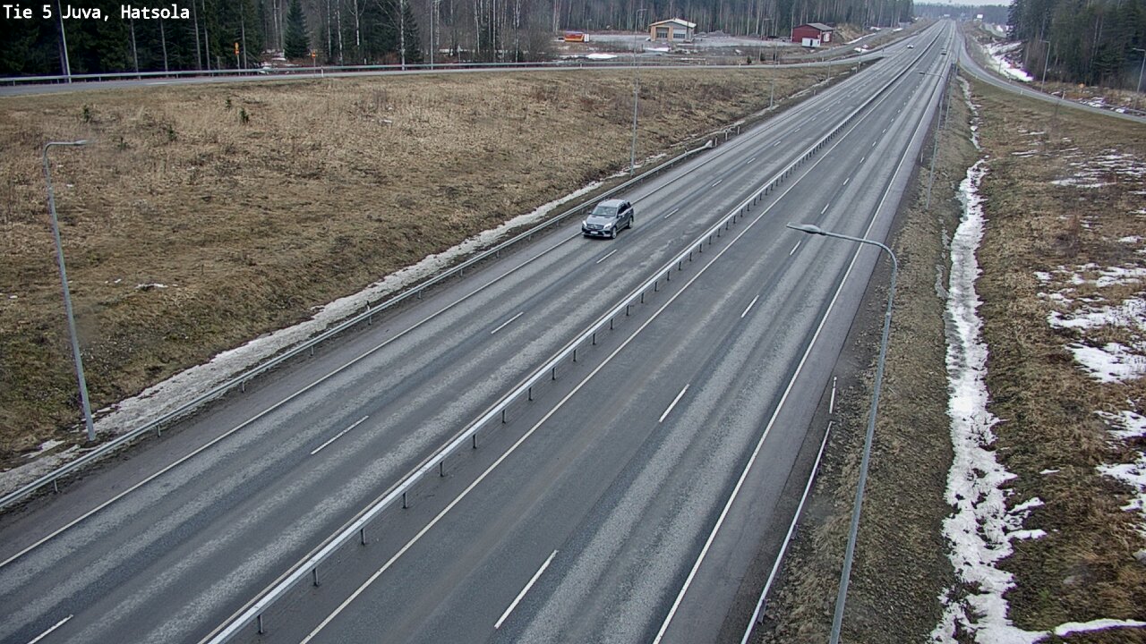 Weather Camera Image Road 5 Juva, Hatsola, Juva, Etelä-Savo