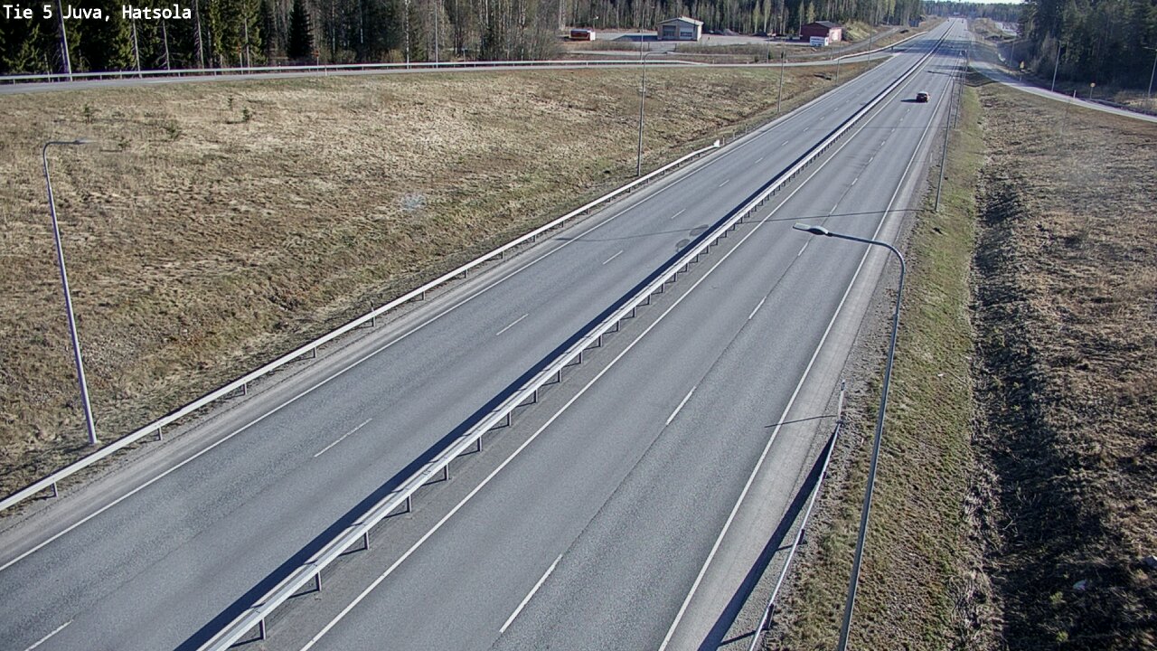 Weather Camera Image Road 5 Juva, Hatsola, Juva, Etelä-Savo