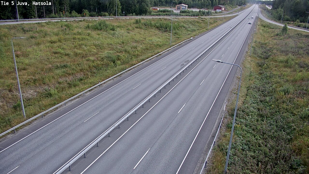 Weather Camera Image Road 5 Juva, Hatsola, Juva, Etelä-Savo
