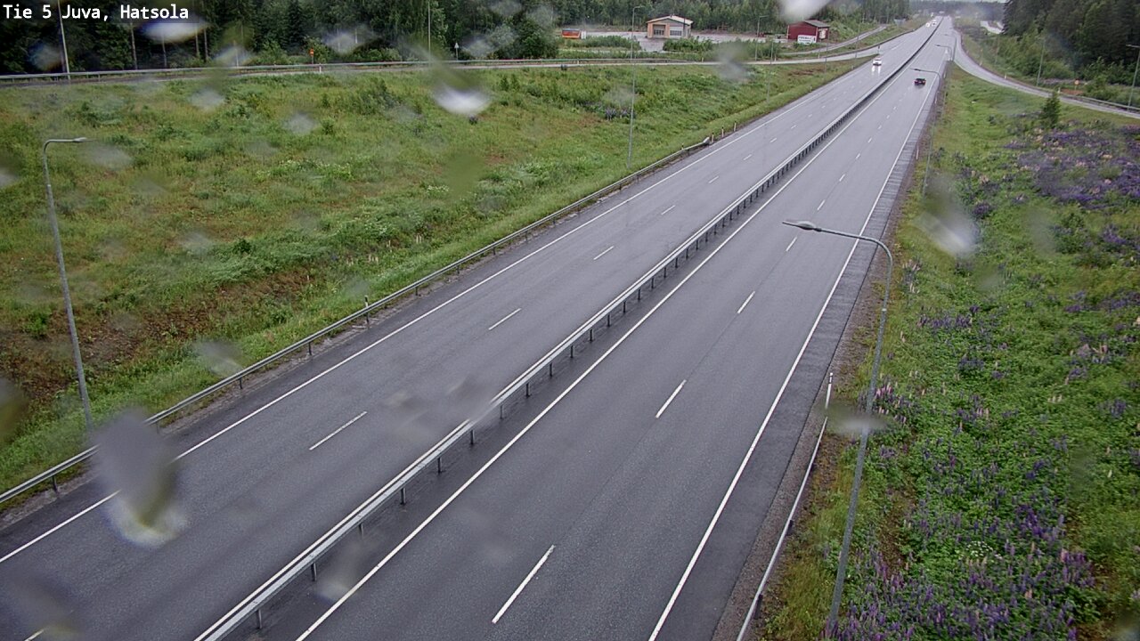 Weather Camera Image Road 5 Juva, Hatsola, Juva, Etelä-Savo