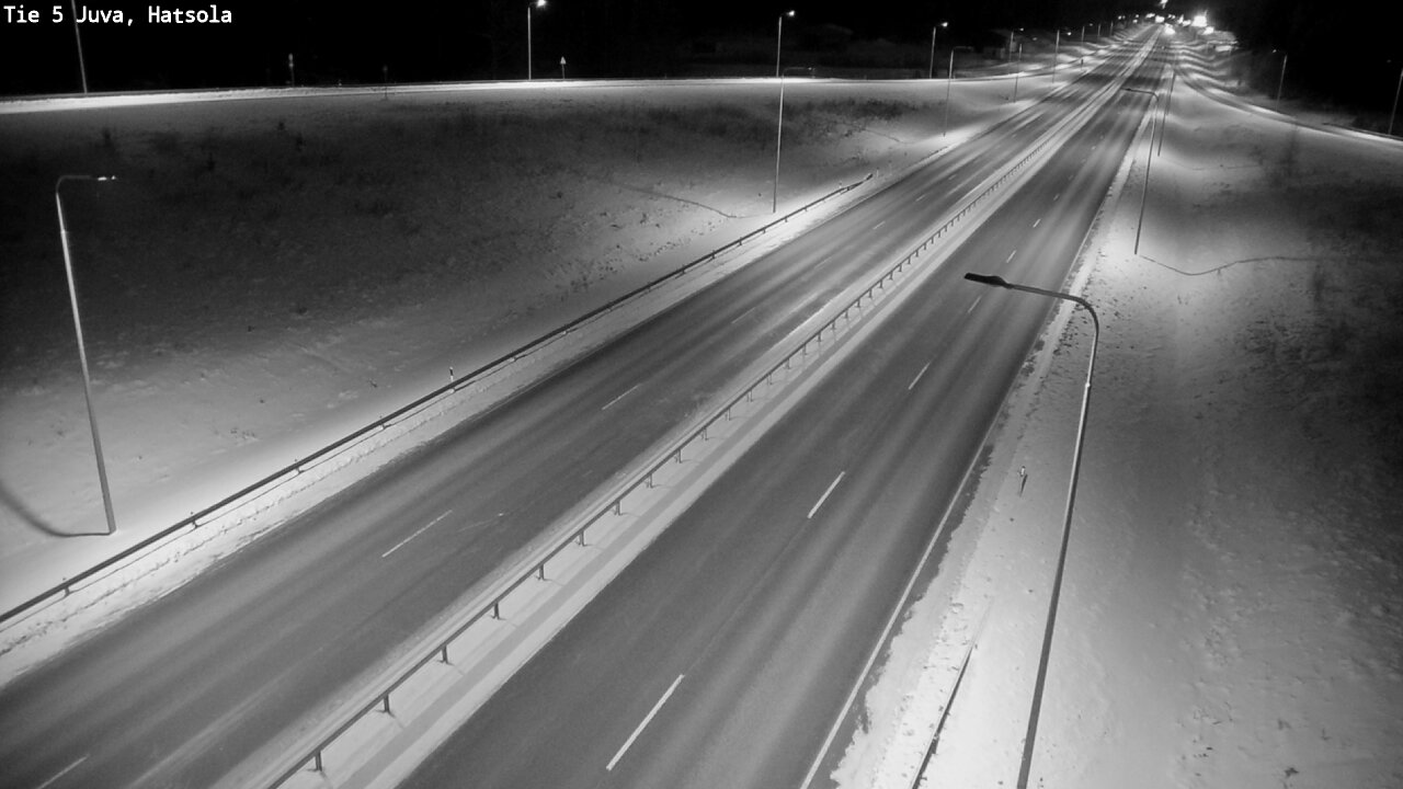 Weather Camera Image Road 5 Juva, Hatsola, Juva, Etelä-Savo