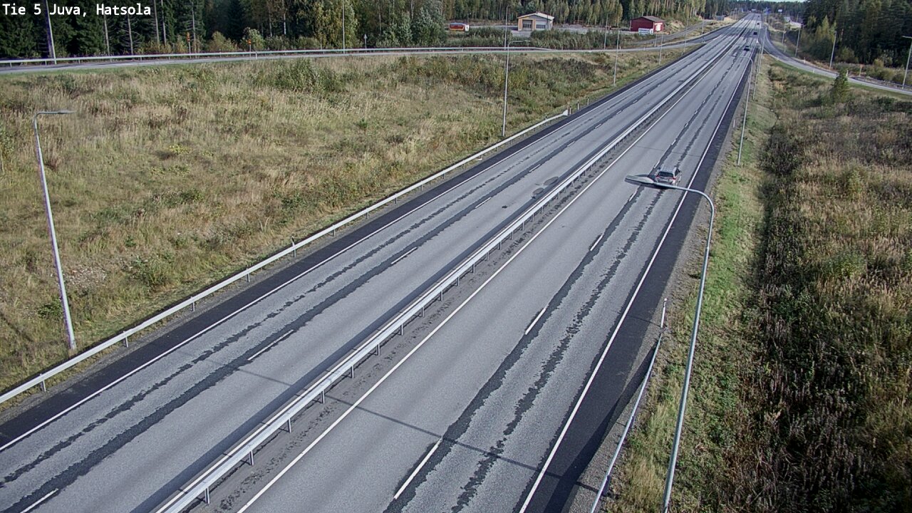 Weather Camera Image Road 5 Juva, Hatsola, Juva, Etelä-Savo