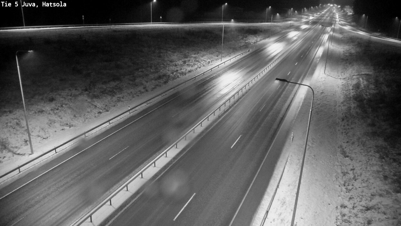 Weather Camera Image Väg 5 Juva, Hatsola, Juva, Etelä-Savo