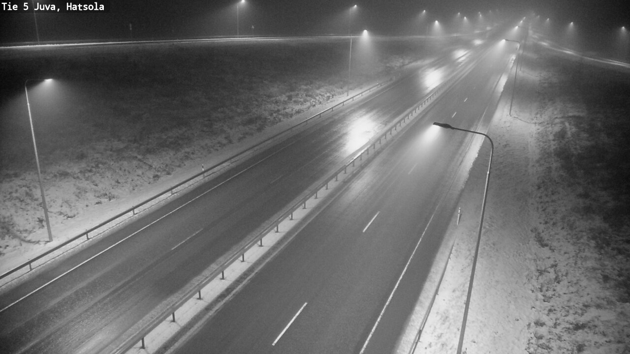 Weather Camera Image Väg 5 Juva, Hatsola, Juva, Etelä-Savo