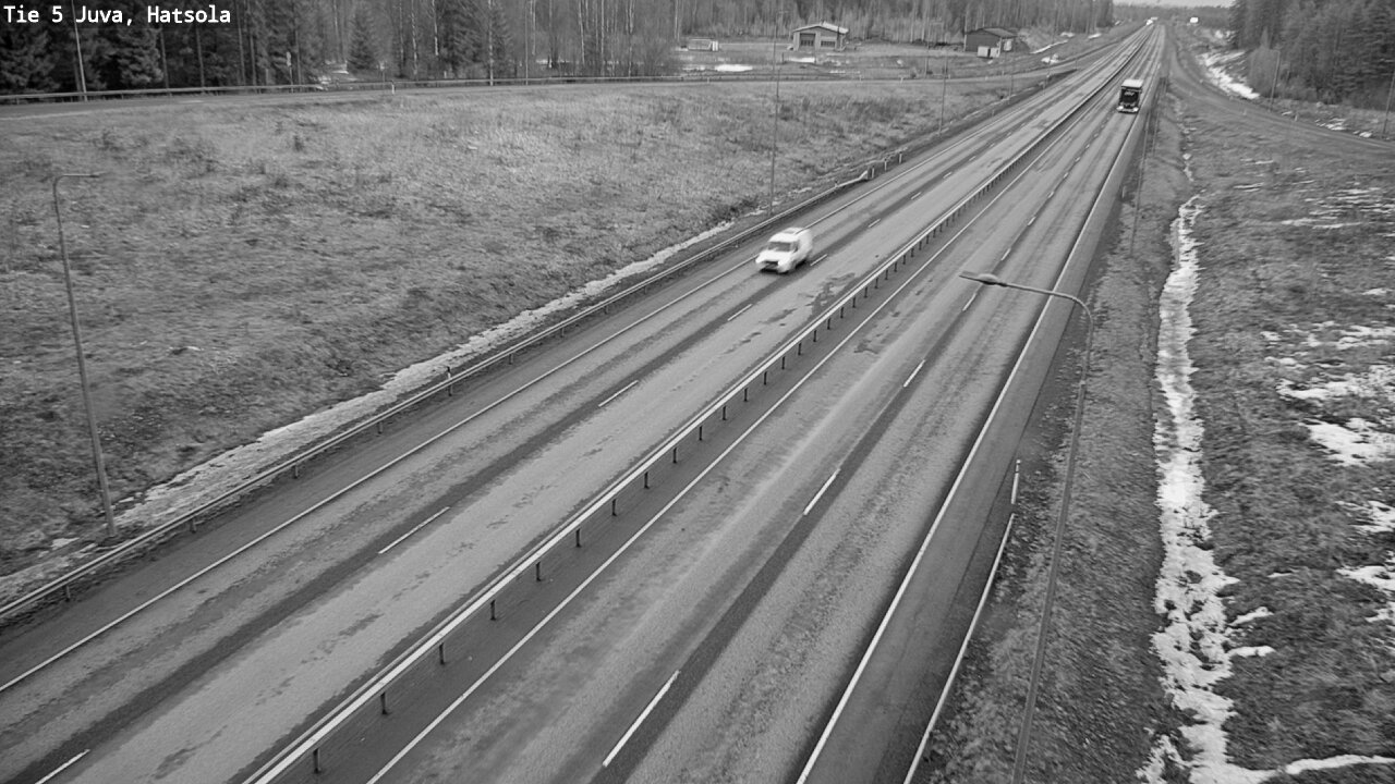 Weather Camera Image Road 5 Juva, Hatsola, Juva, Etelä-Savo