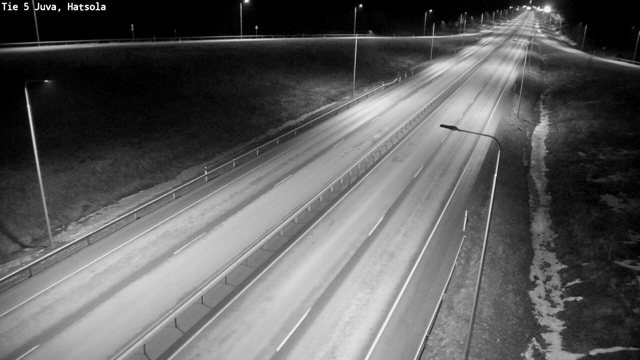 Weather Camera Image Väg 5 Juva, Hatsola, Juva, Etelä-Savo