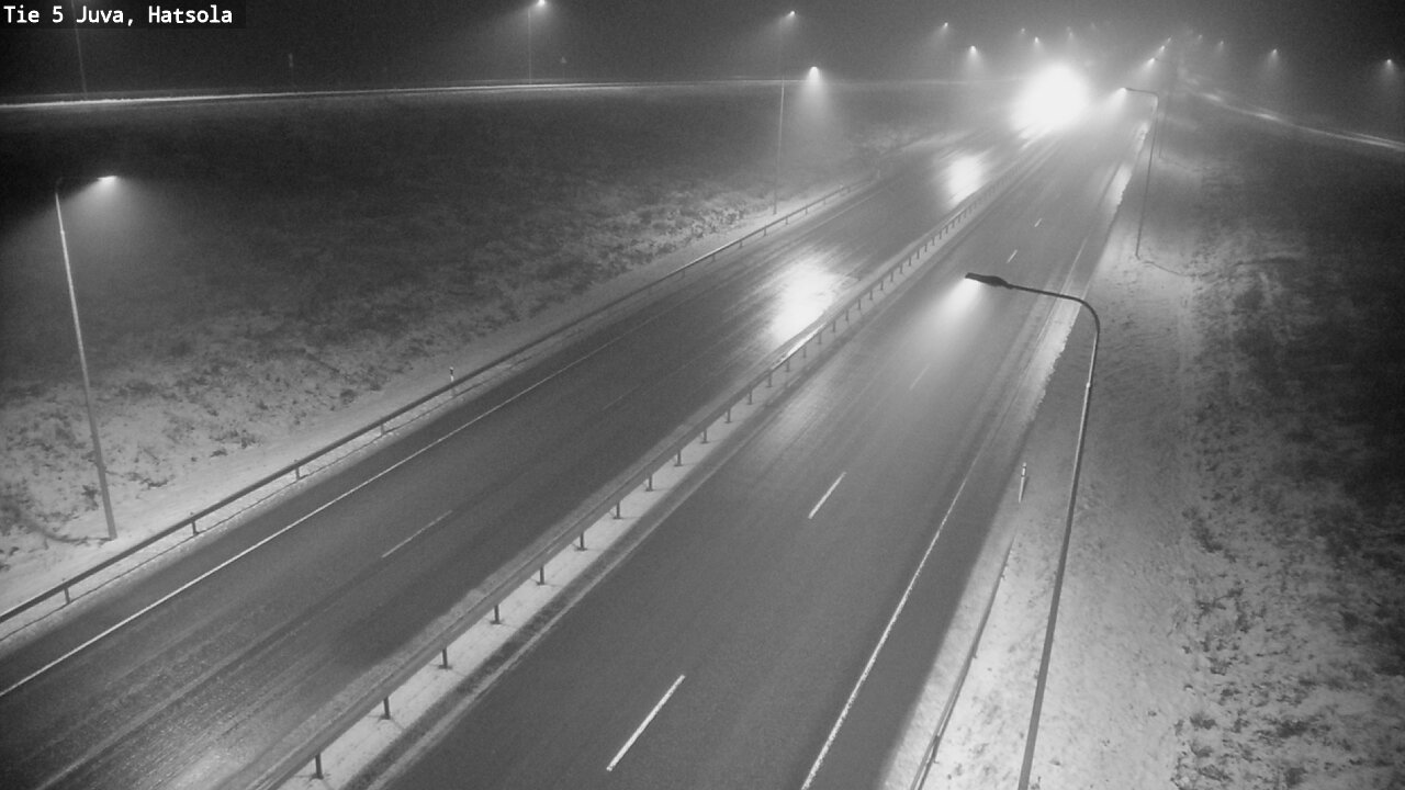 Weather Camera Image Väg 5 Juva, Hatsola, Juva, Etelä-Savo
