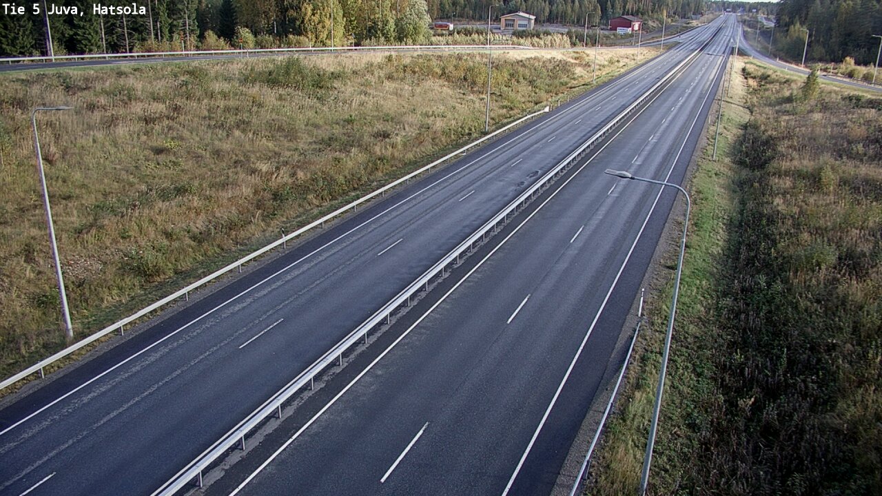 Weather Camera Image Road 5 Juva, Hatsola, Juva, Etelä-Savo