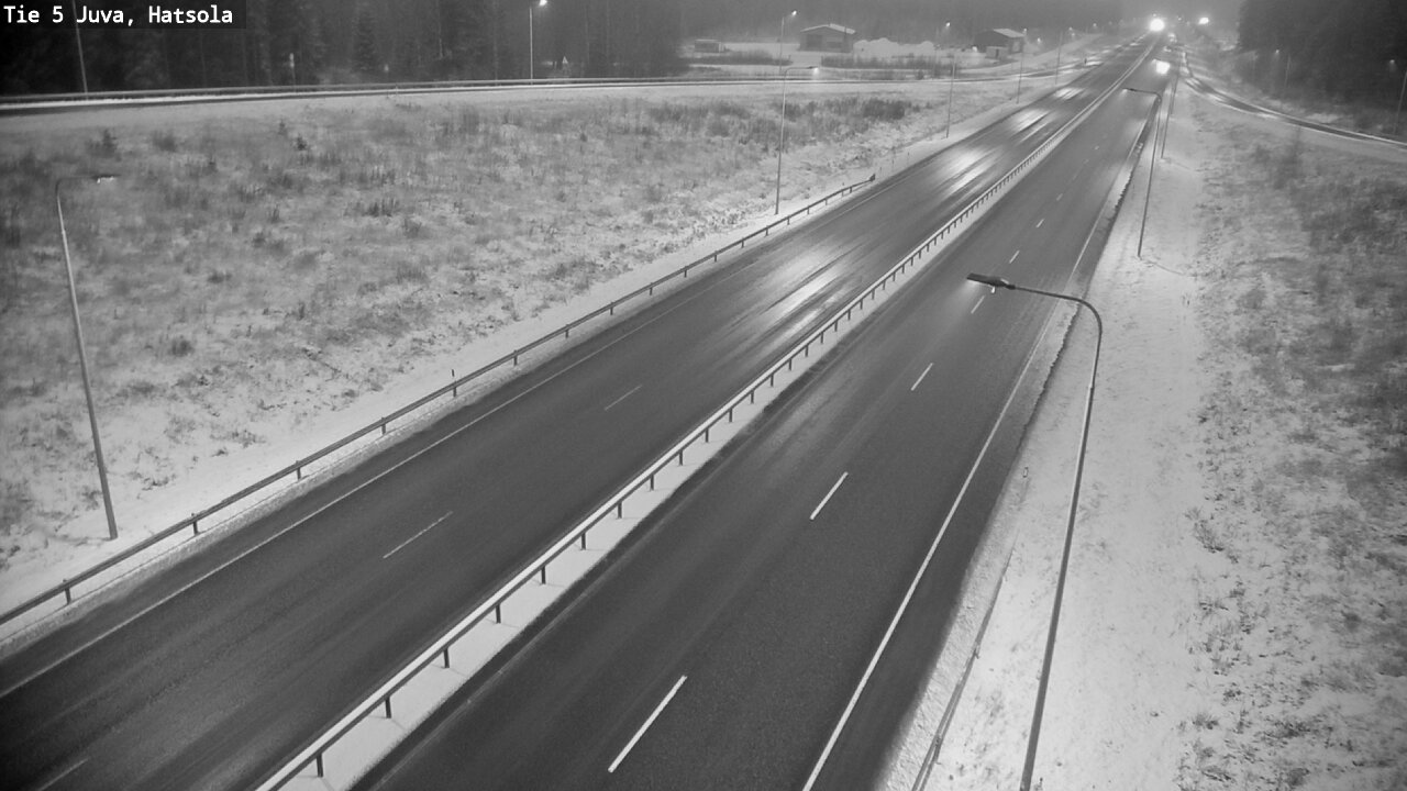 Weather Camera Image Väg 5 Juva, Hatsola, Juva, Etelä-Savo