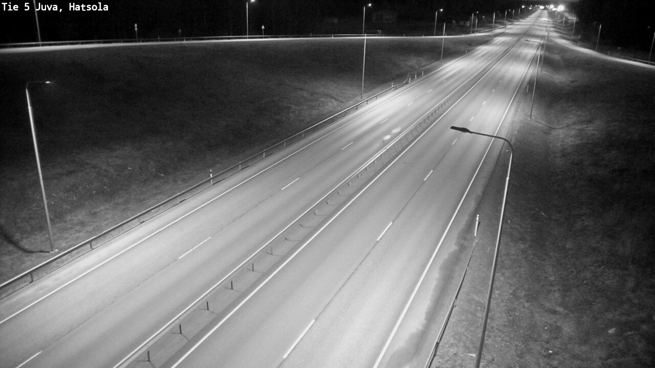 Weather Camera Image Road 5 Juva, Hatsola, Juva, Etelä-Savo