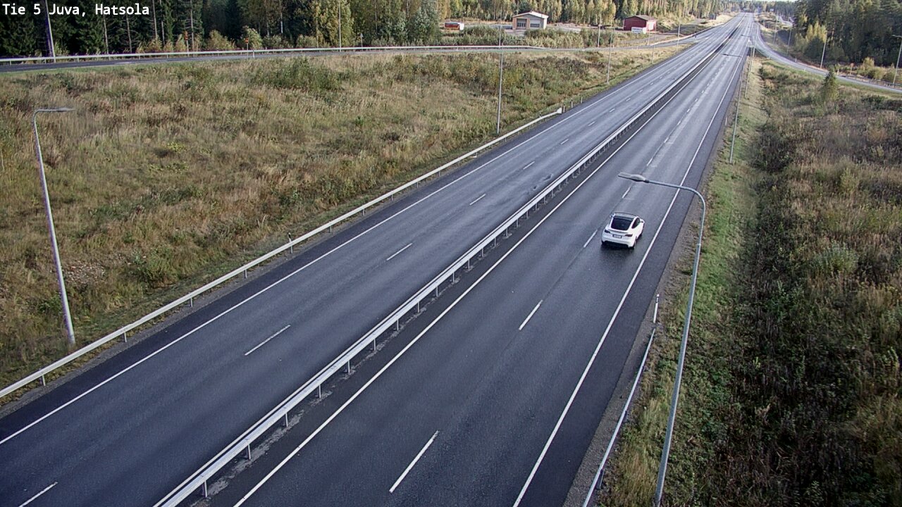 Weather Camera Image Road 5 Juva, Hatsola, Juva, Etelä-Savo