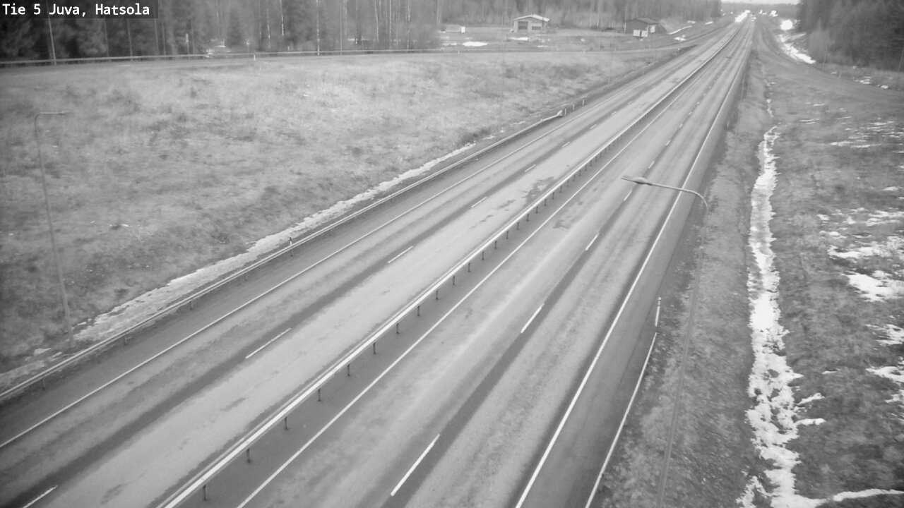 Weather Camera Image Road 5 Juva, Hatsola, Juva, Etelä-Savo