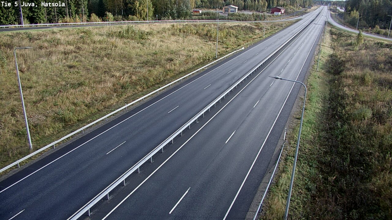 Weather Camera Image Road 5 Juva, Hatsola, Juva, Etelä-Savo