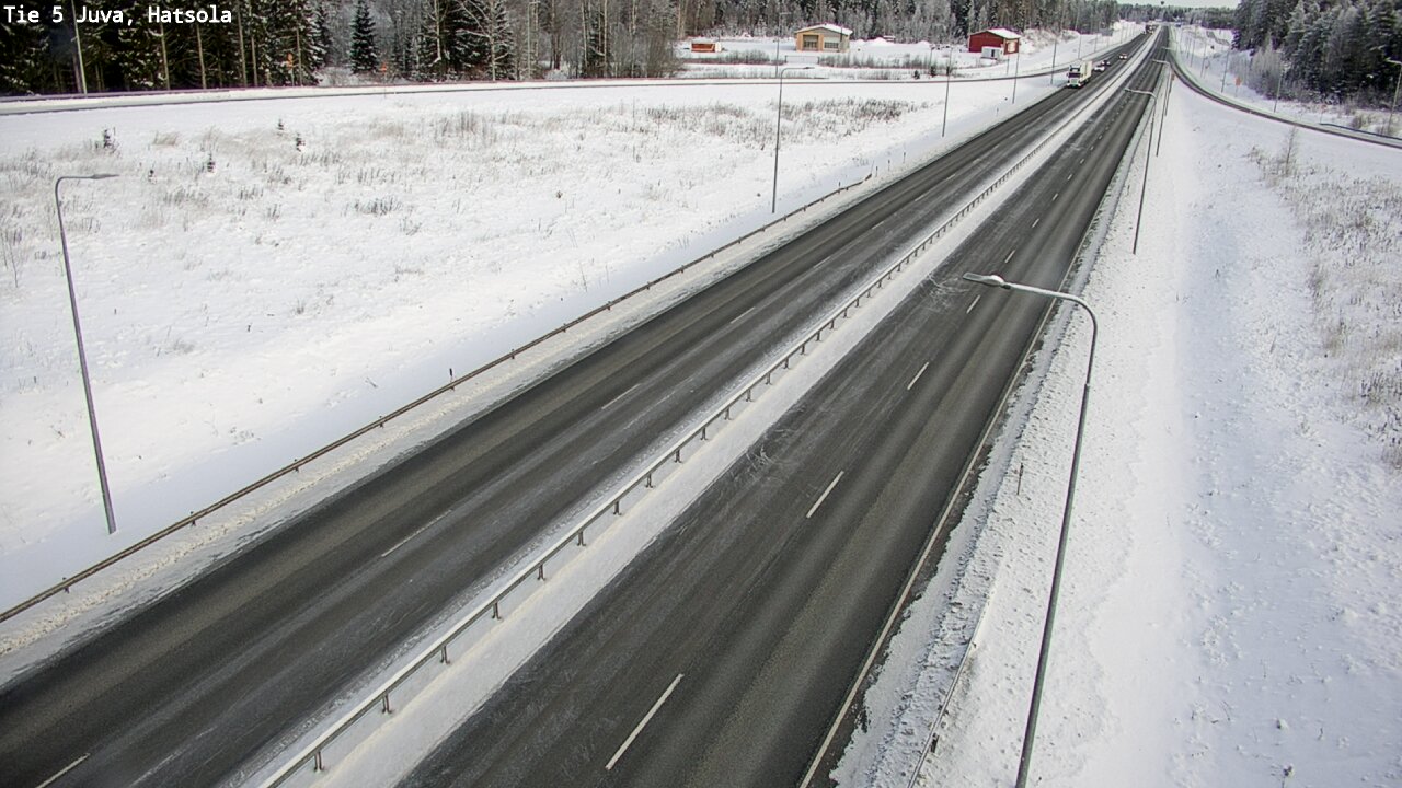 Weather Camera Image Road 5 Juva, Hatsola, Juva, Etelä-Savo