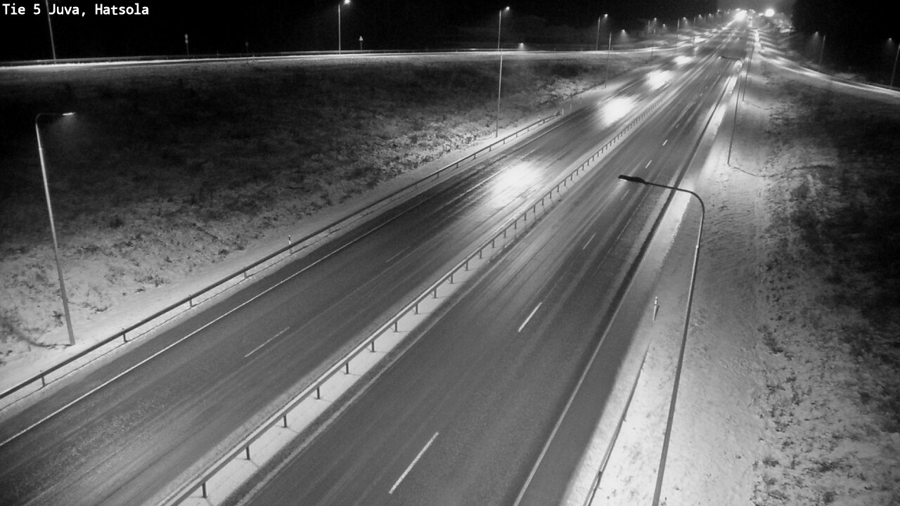 Weather Camera Image Väg 5 Juva, Hatsola, Juva, Etelä-Savo