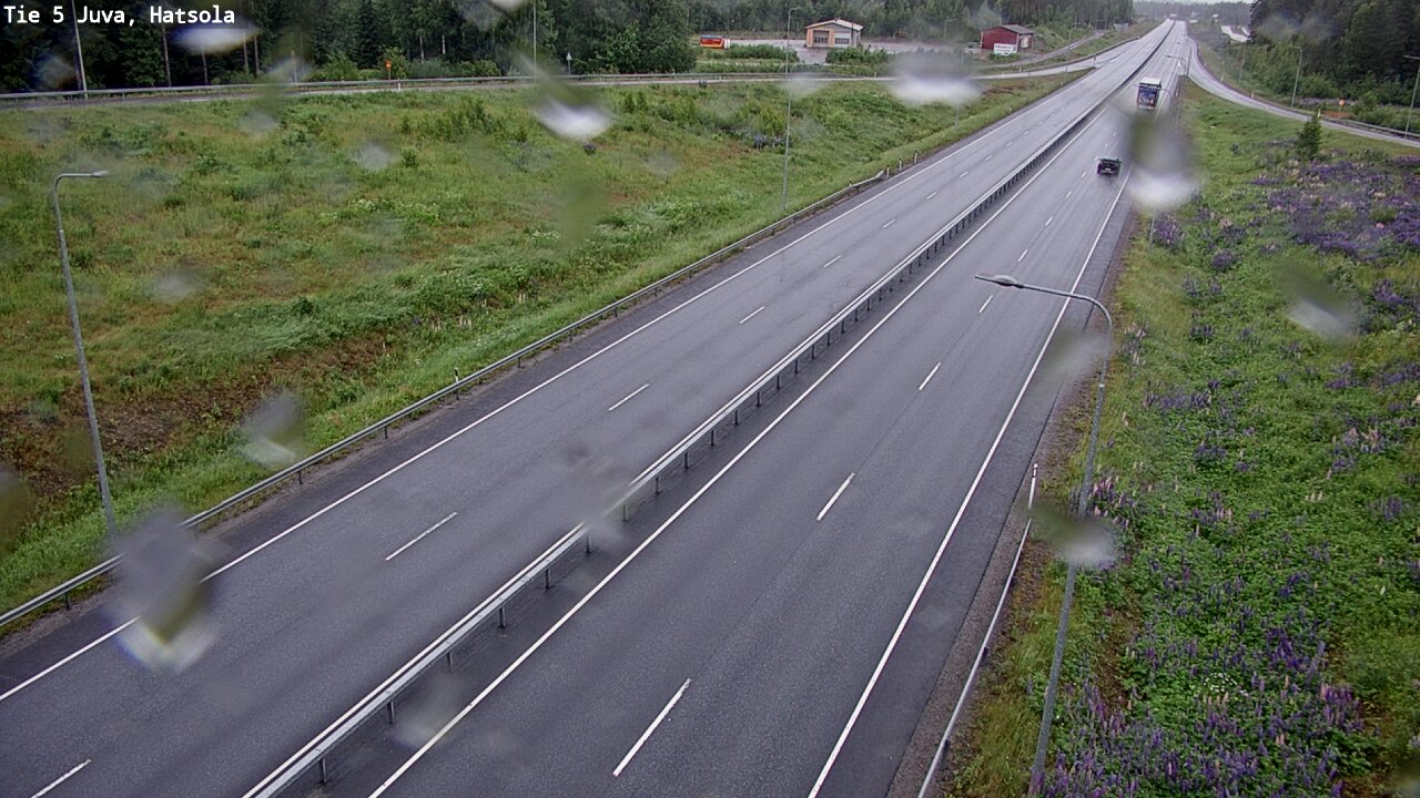 Weather Camera Image Road 5 Juva, Hatsola, Juva, Etelä-Savo