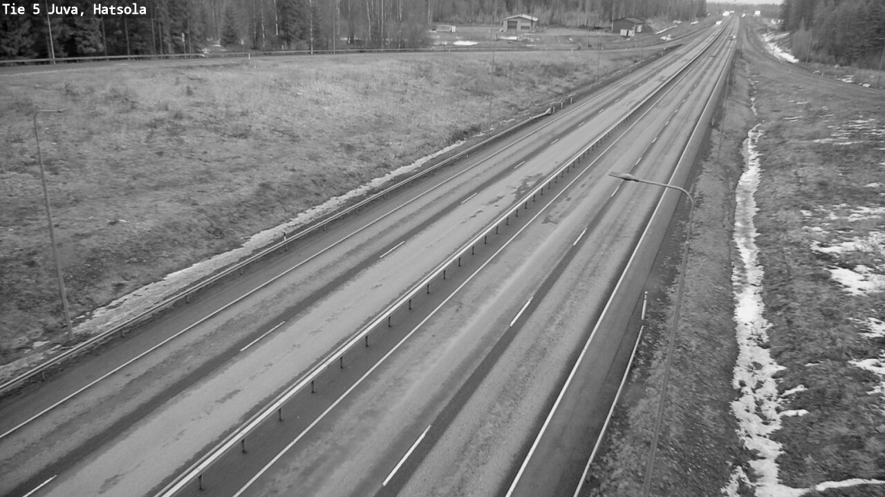 Weather Camera Image Road 5 Juva, Hatsola, Juva, Etelä-Savo