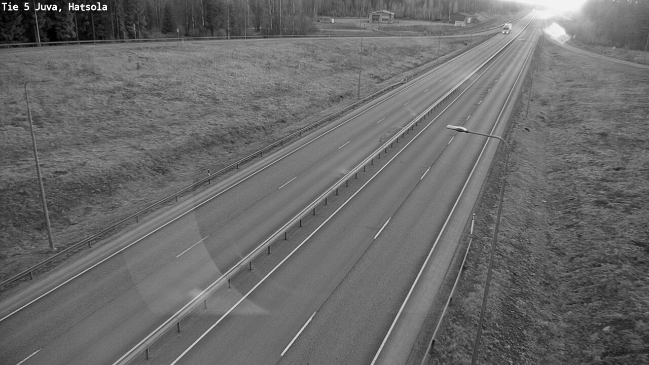 Weather Camera Image Road 5 Juva, Hatsola, Juva, Etelä-Savo