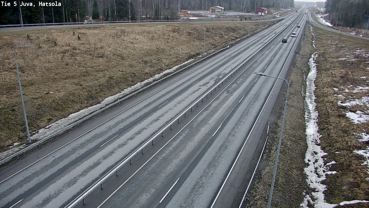 Weather Camera Image Road 5 Juva, Hatsola, Juva, Etelä-Savo