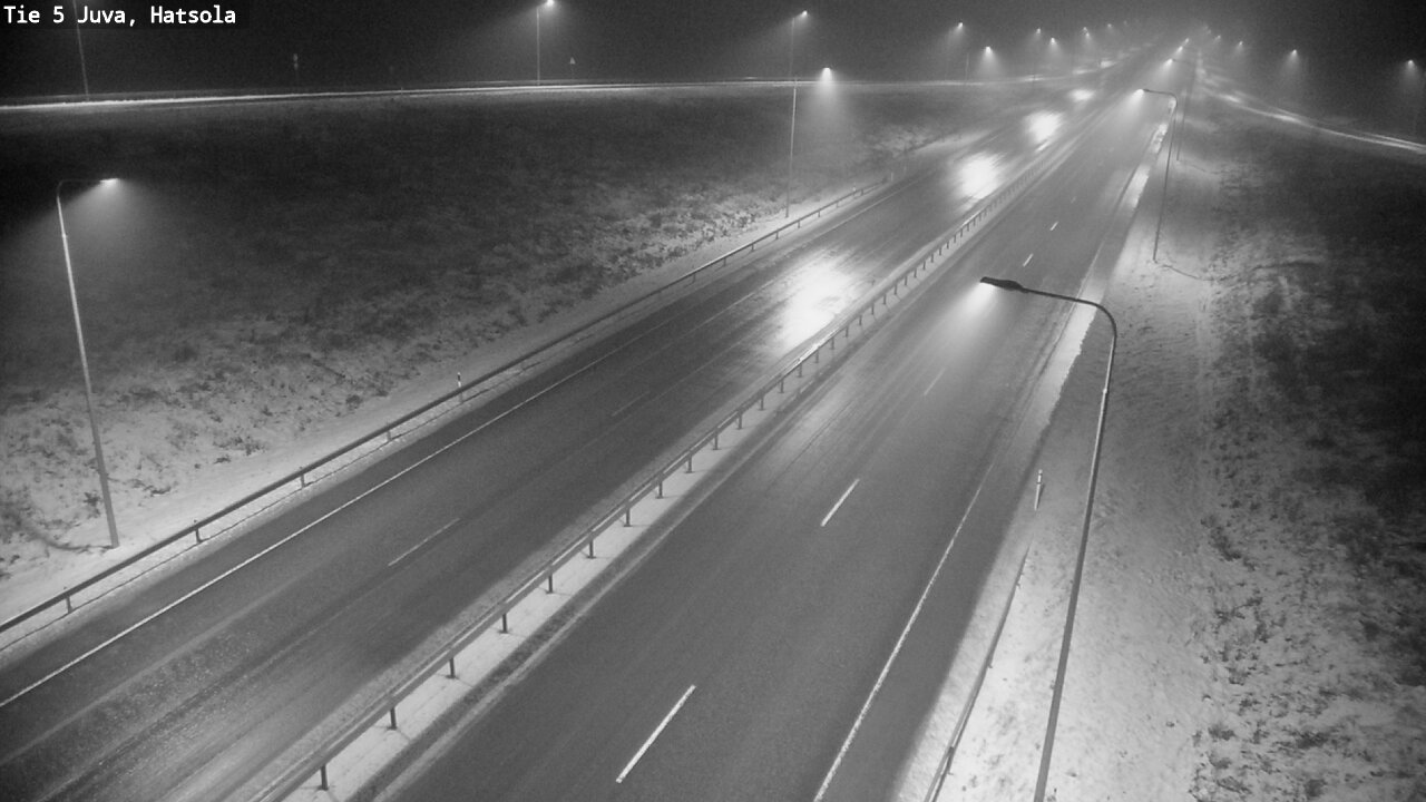 Weather Camera Image Väg 5 Juva, Hatsola, Juva, Etelä-Savo