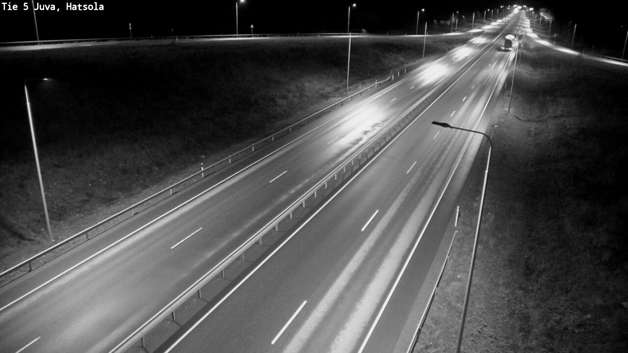 Weather Camera Image Väg 5 Juva, Hatsola, Juva, Etelä-Savo