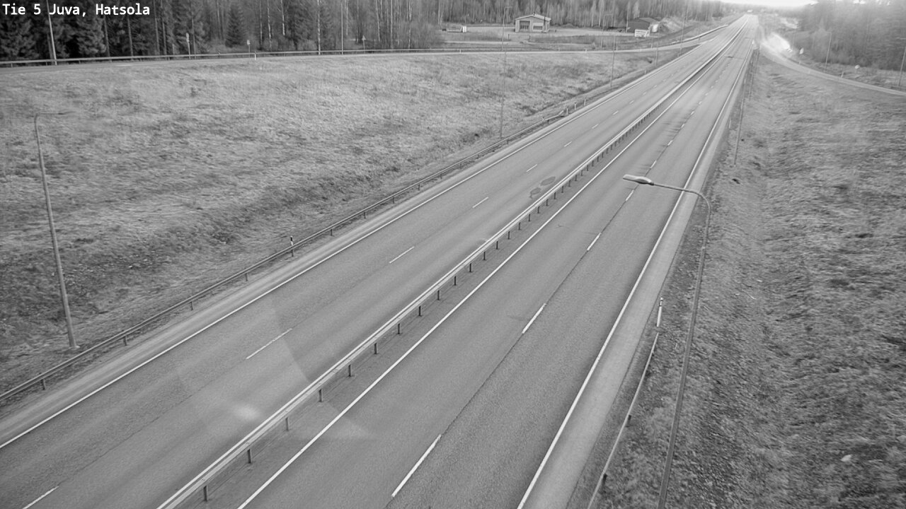 Weather Camera Image Road 5 Juva, Hatsola, Juva, Etelä-Savo