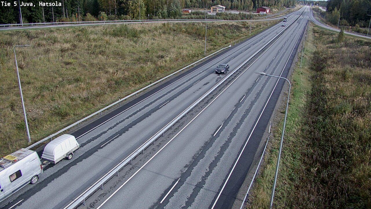 Weather Camera Image Road 5 Juva, Hatsola, Juva, Etelä-Savo