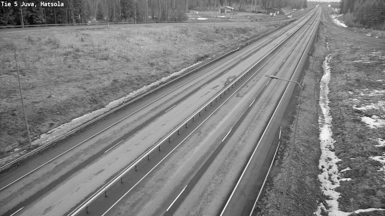Weather Camera Image Road 5 Juva, Hatsola, Juva, Etelä-Savo