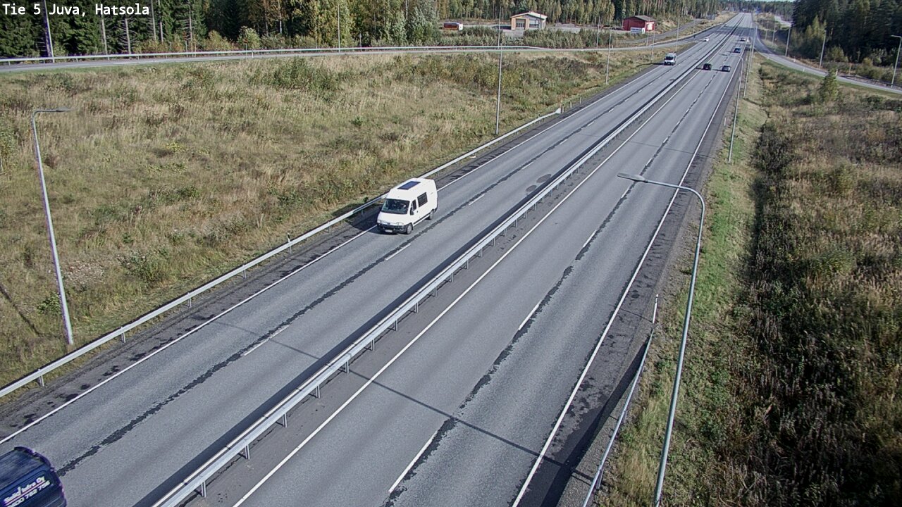 Weather Camera Image Road 5 Juva, Hatsola, Juva, Etelä-Savo