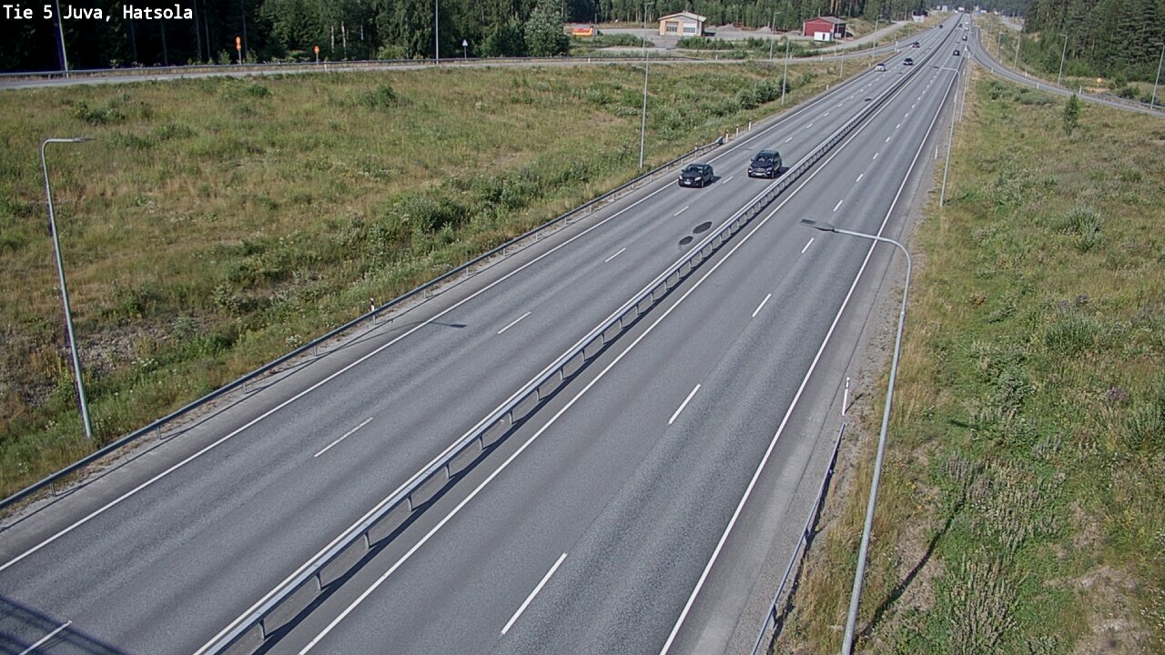 Weather Camera Image Road 5 Juva, Hatsola, Juva, Etelä-Savo