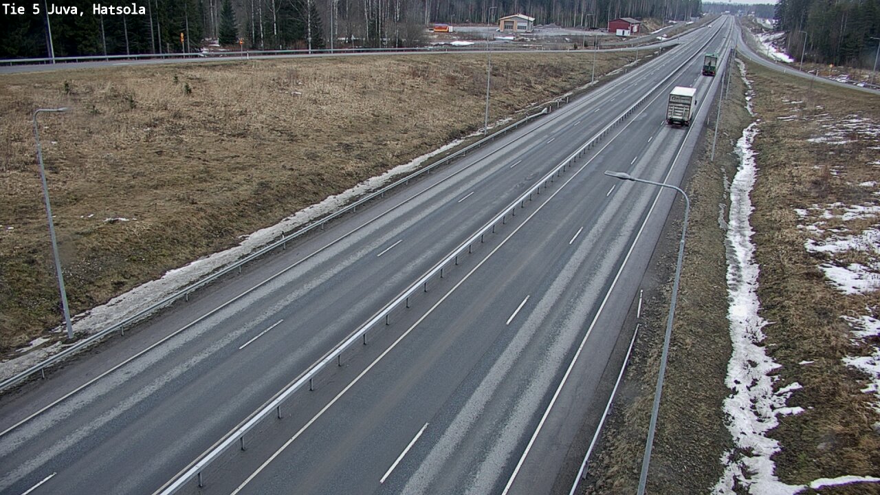Weather Camera Image Road 5 Juva, Hatsola, Juva, Etelä-Savo