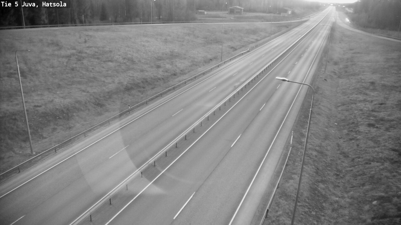 Weather Camera Image Road 5 Juva, Hatsola, Juva, Etelä-Savo