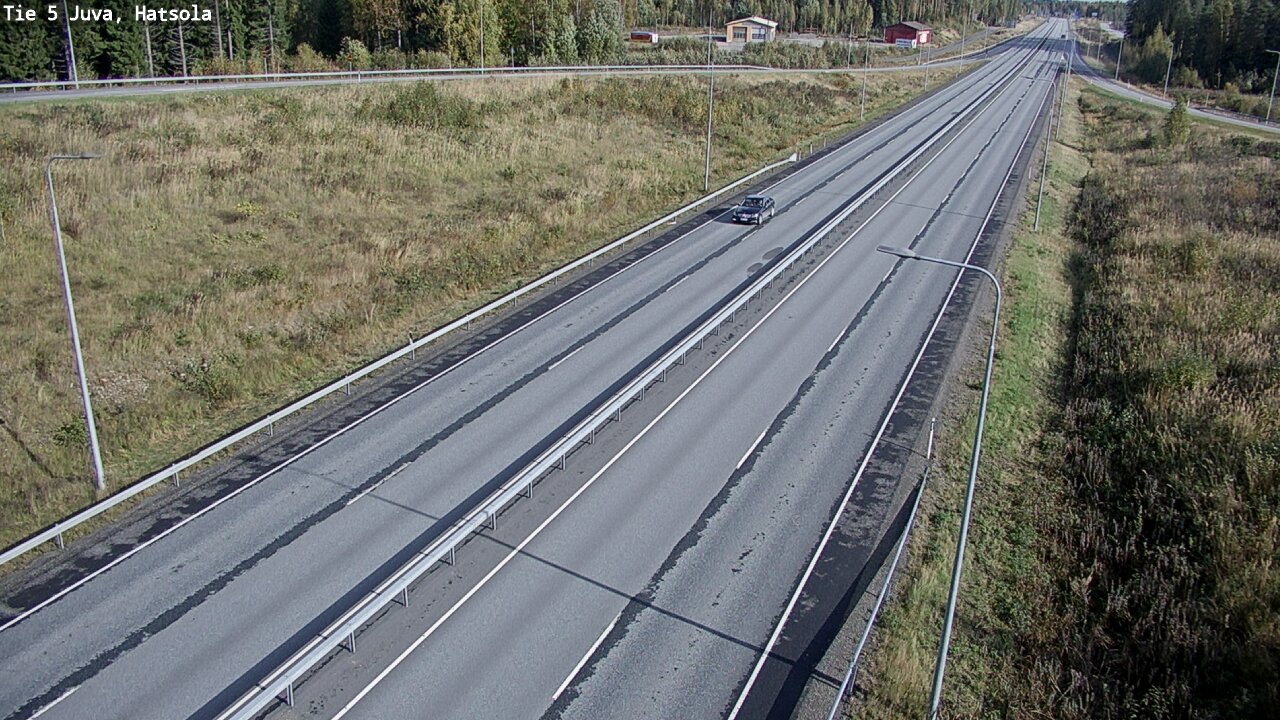 Weather Camera Image Road 5 Juva, Hatsola, Juva, Etelä-Savo