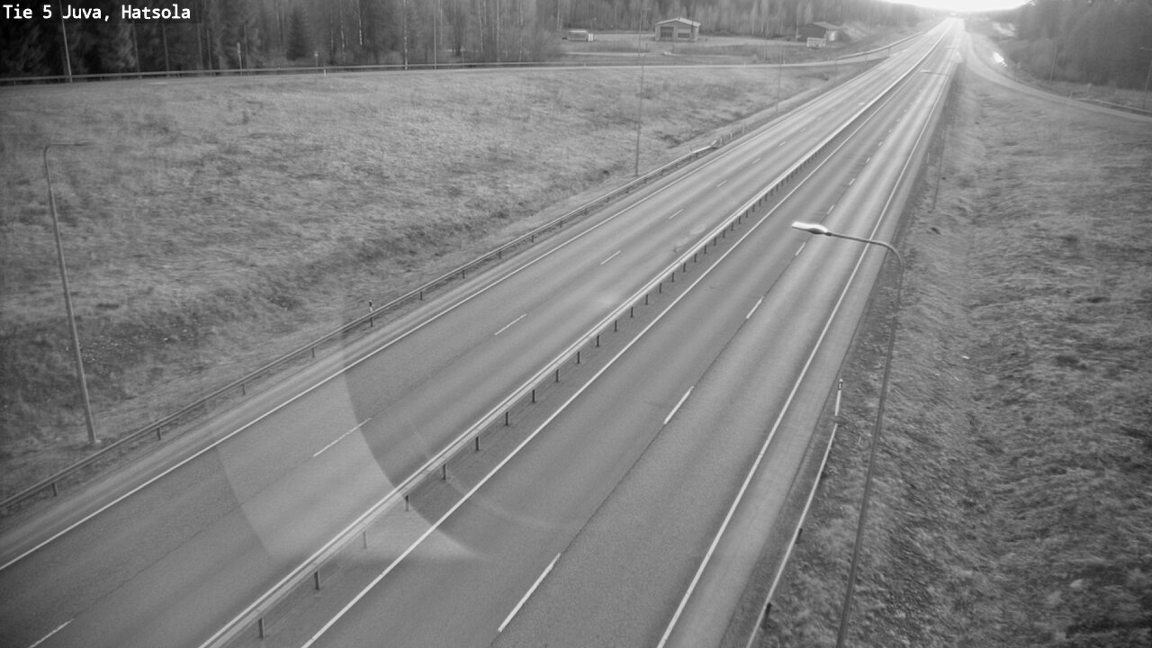Weather Camera Image Road 5 Juva, Hatsola, Juva, Etelä-Savo
